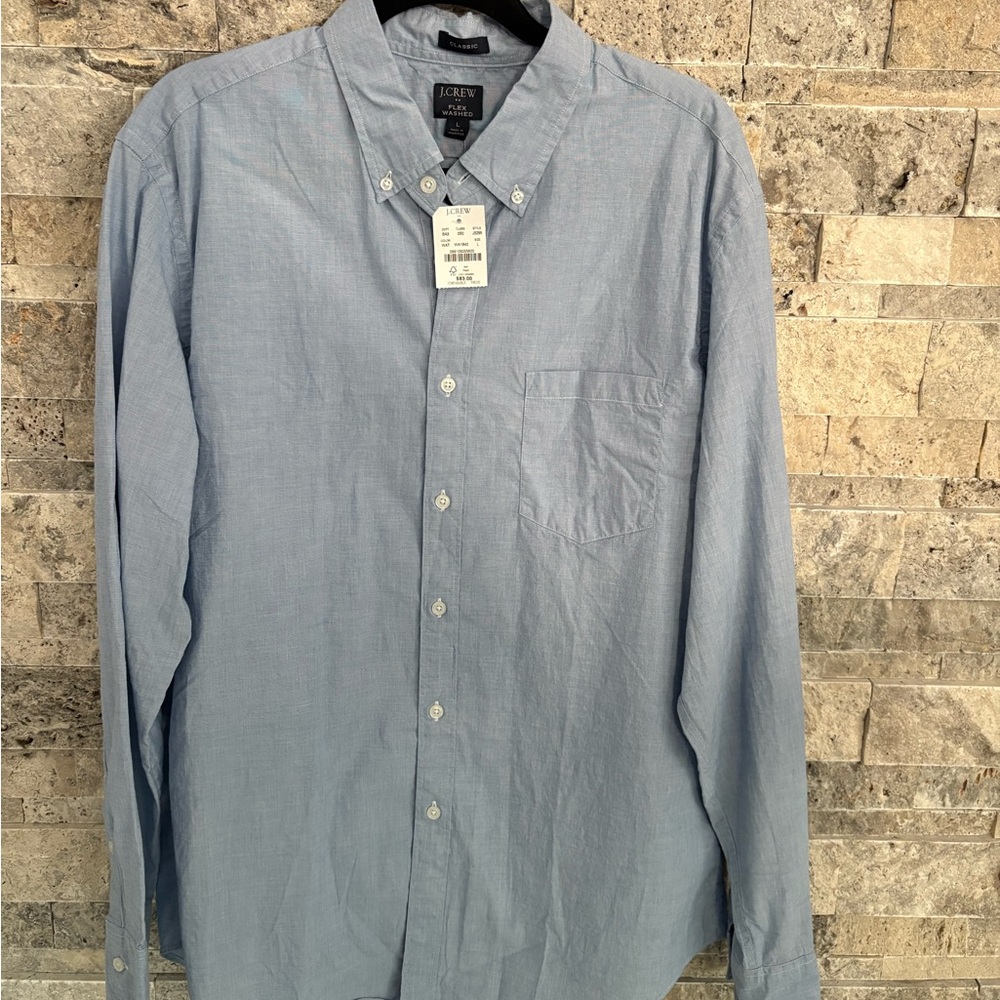 Men's Blue Shirt, J.Crew,